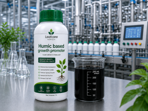 High density organic Humic based growth promoter liquid concentrate