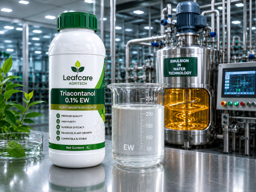 Eco-friendly Triacontanol 0.1% EW oil-in-water emulsion formulation